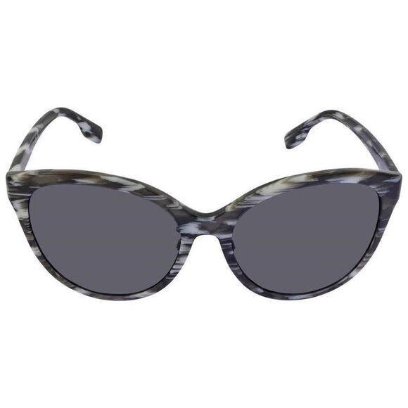 New Authentic Burberry Betty Grey Cat Eye Ladies Sunglasses BE4365F 397887 57 BE - Picture 1 of 4